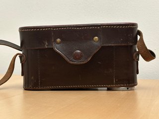 Fondello in pelle marrone standard per Leica I-II-III