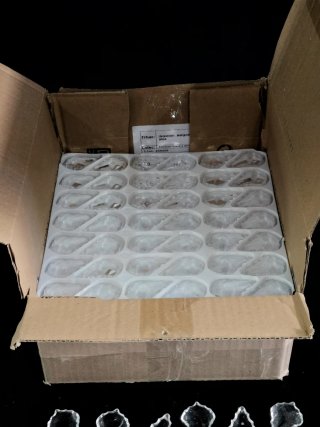 Preciosas 462 lágrimas de cristal para lámparas