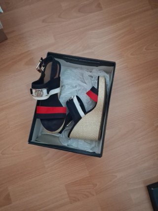 Sandalias cuña alta Tommy Hilfiger
