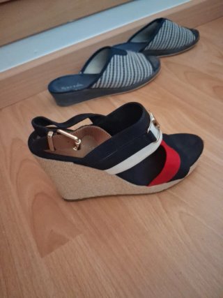 Sandalias cuña alta Tommy Hilfiger
