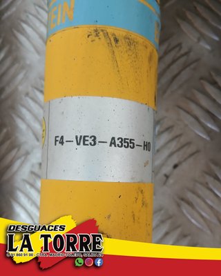 Ford Fiesta 02-09. 4 Amortiguadores Bilstein.