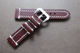 Correa Piel 24mm Marrón Brutalista Panerai