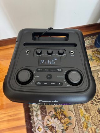 Altavoz Panasonic Bluetooth Negro