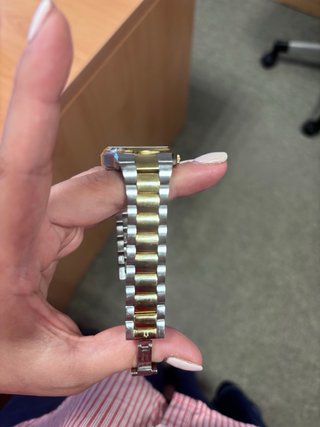 Reloj Bulova bicolor (oro y plata) 31 mm
