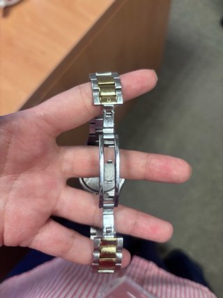 Reloj Bulova bicolor (oro y plata) 31 mm