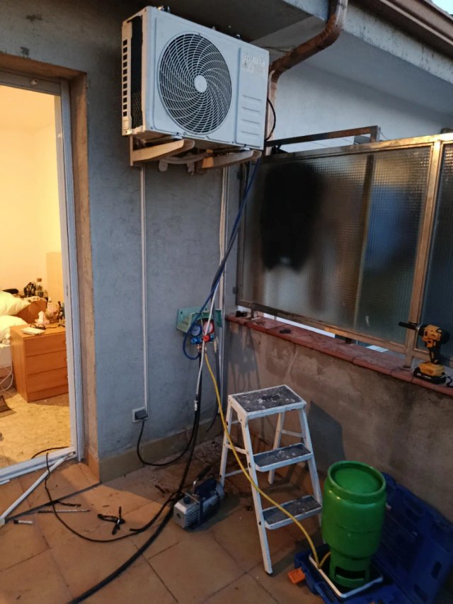 Instalación aire acondicionado