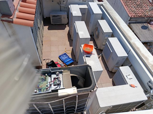Instalación aire acondicionado