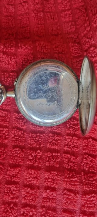 2 Reloj Bolsillo Antiguos de Plata