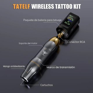 Kit Máquina Tatuaje  a Batería NUEVA SIN ESTRENAR
