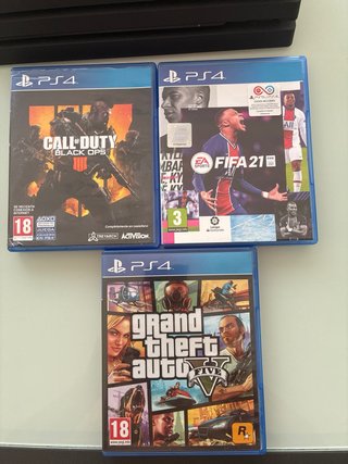 PS4 Pro 1TB Negra + 3 Juegos