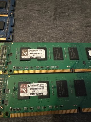 Lote 4x Módulos RAM DDR3 Hynix/Kingston