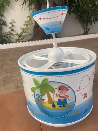 Lámpara infantil pirata