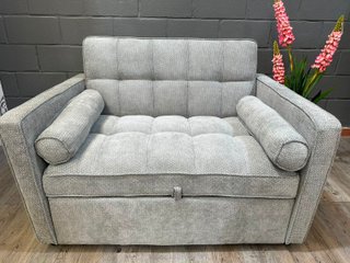 Sofá Cama Gris 2 Plazas 118cm