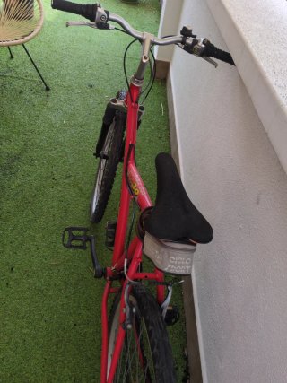 Bicicleta Conor Montaña Mujer Roja