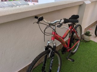 Bicicleta Conor Montaña Mujer Roja