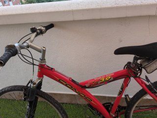 Bicicleta Conor Montaña Mujer Roja