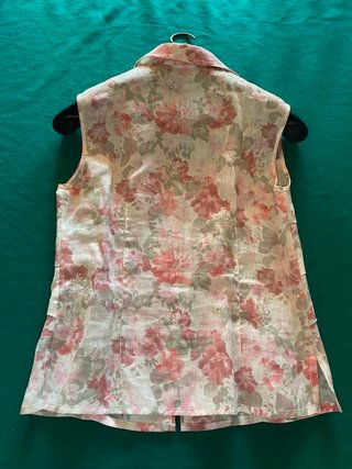 Blusa donna floreale rosa