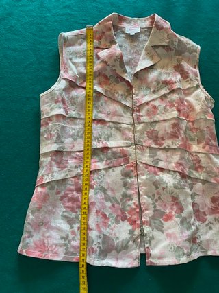 Blusa donna floreale rosa