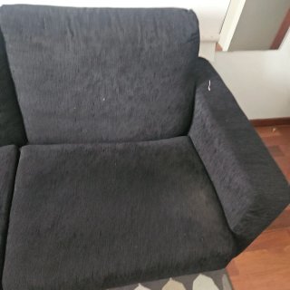 Sofá Cama Tela negro