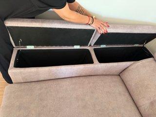 Sofá cama chaise longue 280x150x100