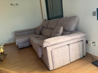 Sofá cama chaise longue 280x150x100