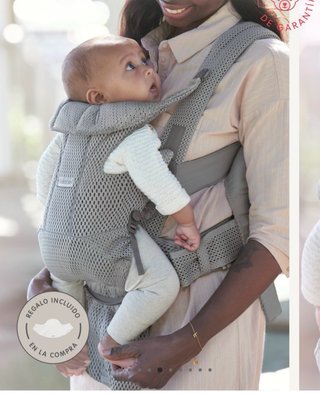 Mochila Portabebés BabyBjörn Move Gris