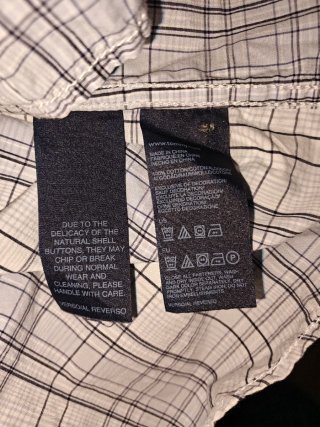 Camisa de cuadros para hombre