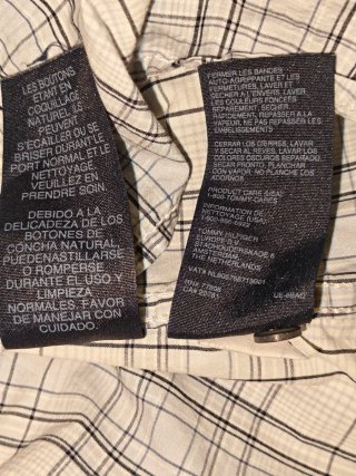 Camisa de cuadros para hombre