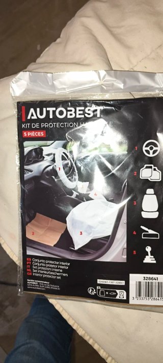 Kit protección interior coche Autobest 5 piezas