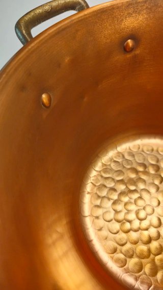 Paiolo da polenta in rame