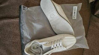 Scarpe da ginnastica in tela donna bianche