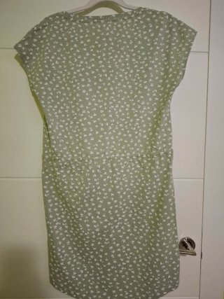 Vestido corto Only verde estampado floral T.S