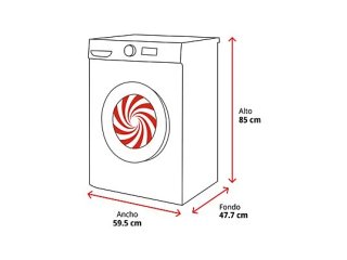 Lavadora Haier Inverter 8KG - EN GARANTÍA