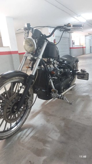 Moto Leonart Bobber 125cc Negra