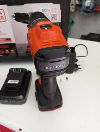Taladro Black+Decker 18V Brushless