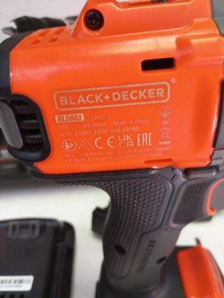 Taladro Black+Decker 18V Brushless
