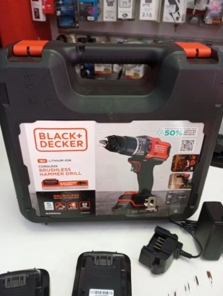 Taladro Black+Decker 18V Brushless