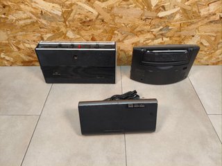 Lotto x3 - Radio Vintage d'Epoca da Collezione