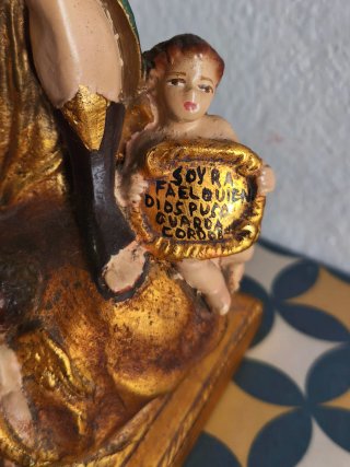 Figura Arcángel san Rafael