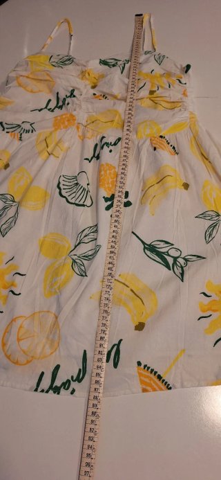 Vestito estivo con stampa frutta