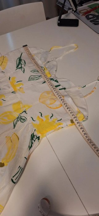 Vestito estivo con stampa frutta