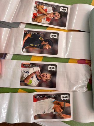 4 Pegatinas/Cromos Coca Cola Mundial 2026