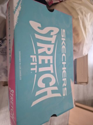 Sandalias Skechers Mujer Azul y Gris