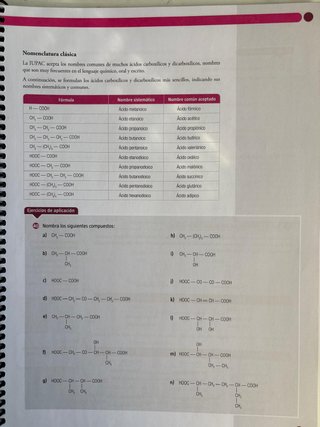 Libros química inorgánica y del carbono 1o Bach