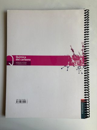 Libros química inorgánica y del carbono 1o Bach