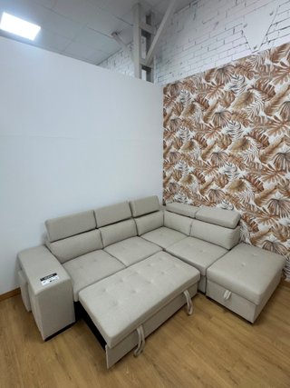 Sofá modular chaise longue beige ¡NUEVO¡