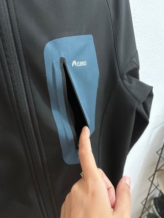 Chaqueta Softshell Elbrus SETE Talla M impermeable