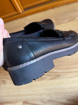 Mocasines mujer talla 39 negros