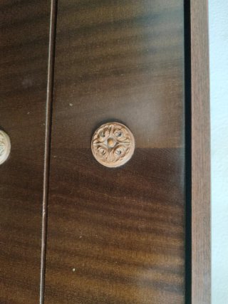 Cómoda clásica 4 cajones madera