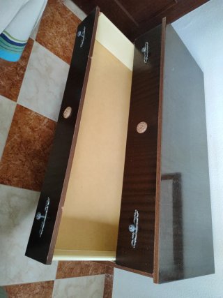 Cómoda clásica 4 cajones madera